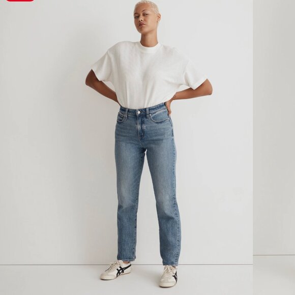 Madewell Curvy 90's Straight Jean - Size 28 - Picture 5 of 6